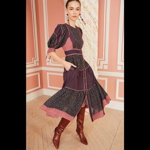 Ulla Johnson Verona Dress- Tiered floral print